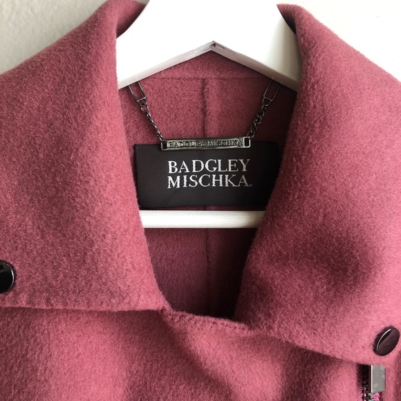 BADGLEY MISCHKA April Wool Motorcycle Jacket L - Picture 4 of 15